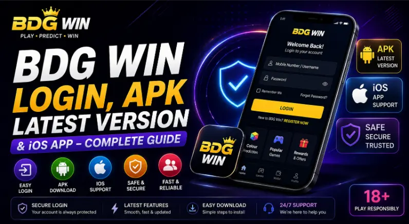 BDG Win Login, APK Latest Version & iOS App 