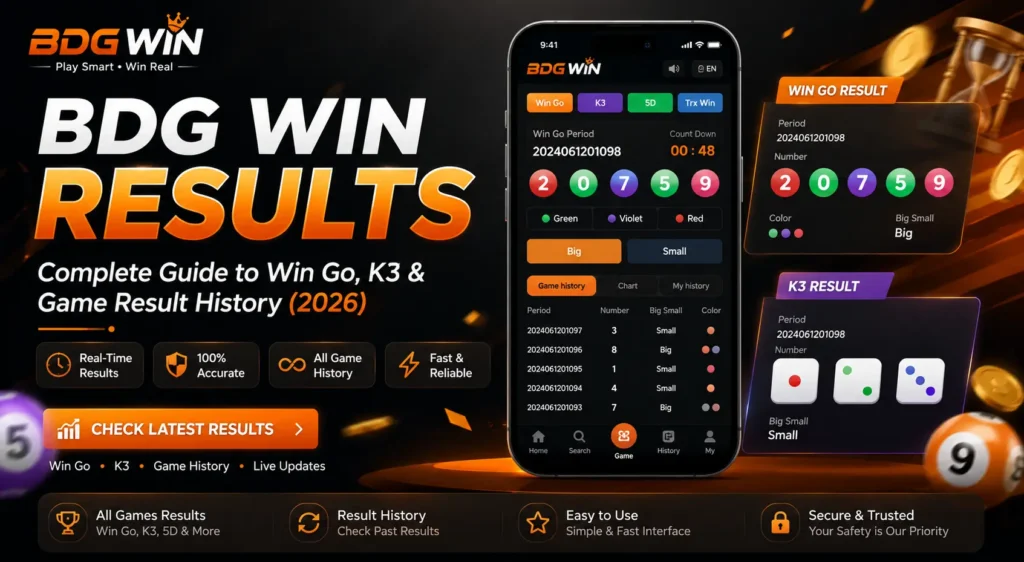 bdg win bingo k3 game result