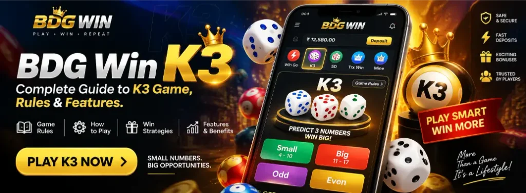 bdg win k3 game